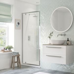 Moods Reflex Ripple 800 Framed Pivot Shower Door