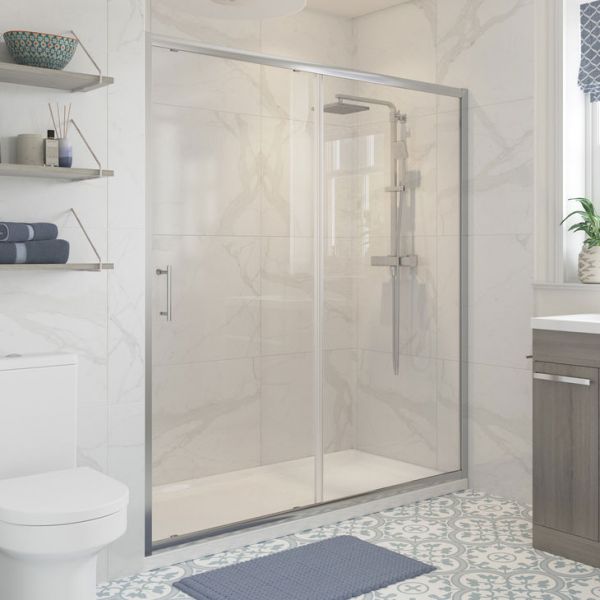 Moods Reflex Tide 1600 Framed Sliding Shower Door