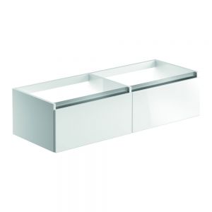 Moods Chelston 1200 White Gloss Wall Hung Vanity Unit