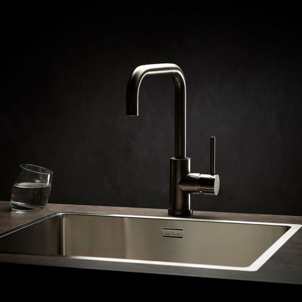 Reginox New York Single Bowl Stainless Steel Kitchen Sink 540 x 440mm #5
