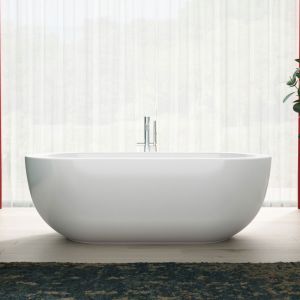 Charlotte Edwards Olympia Gloss White 1690 Freestanding Bath