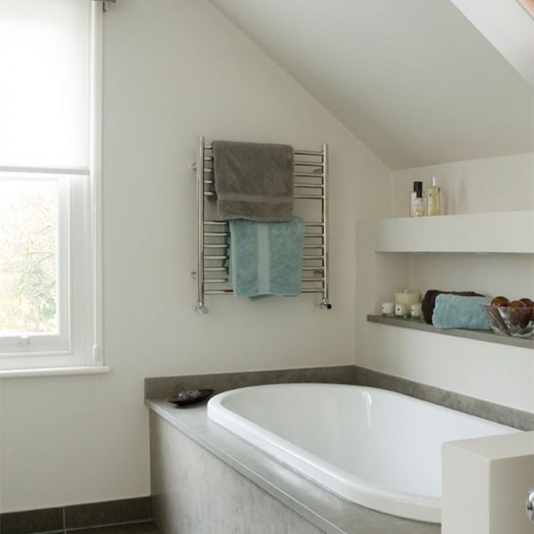 JIS Sussex Ouse 700mm x 620mm Stainless Steel Towel Rail #2