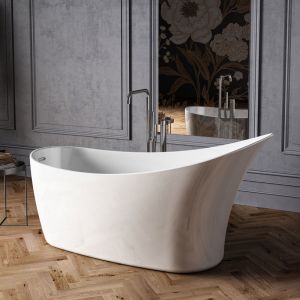 Charlotte Edwards Portobello White 1720 Freestanding Slipper Bath