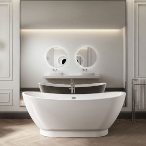 Charlotte Edwards Richmond Gloss White 1760 Freestanding Bath