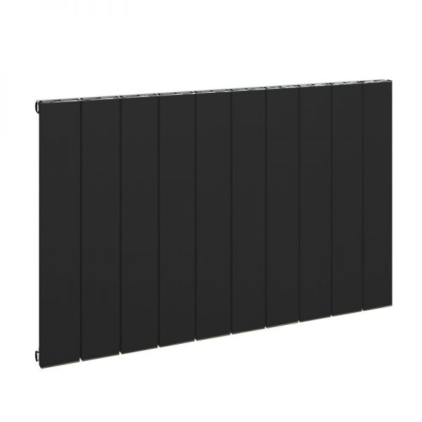 Eastbrook Rosano 600 x 850 Horizontal Matt Black Designer Radiator