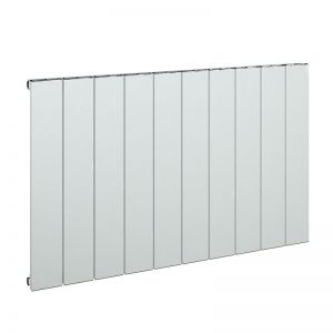 Eastbrook Rosano 600 x 660 Matt White Aluminium Designer Radiator