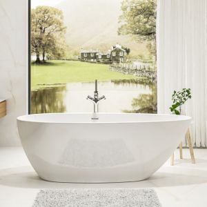 Charlotte Edwards Ruby Gloss White 1690 Freestanding Bath