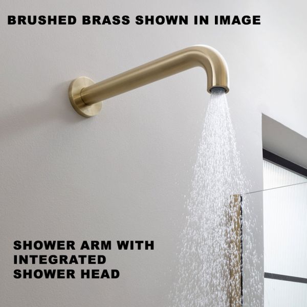 JTP Florence Chrome 350mm Wall Mounted Shower Head #2