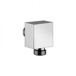 Tissino Elvo Chrome Square Wall Outlet Elbow