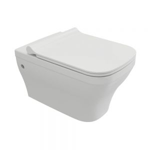 Tissino Savuto Rimless Wall Hung Toilet with Seat