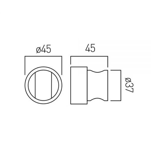 Vado Zoo Wall Mounted Shower Bracket #2