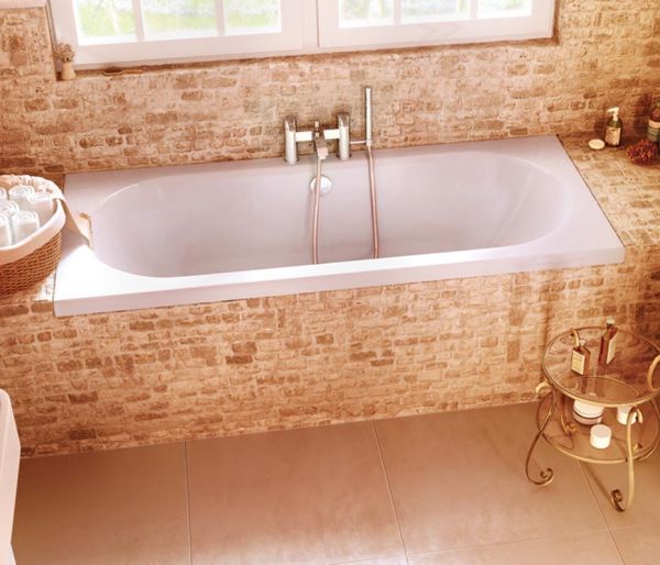 Britton Cleargreen Verde 1700 x 750 Double Ended Bath R9 #4