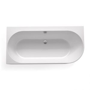 Waters Baths Flow Hybrid 1660mm Left Hand Shower Bath