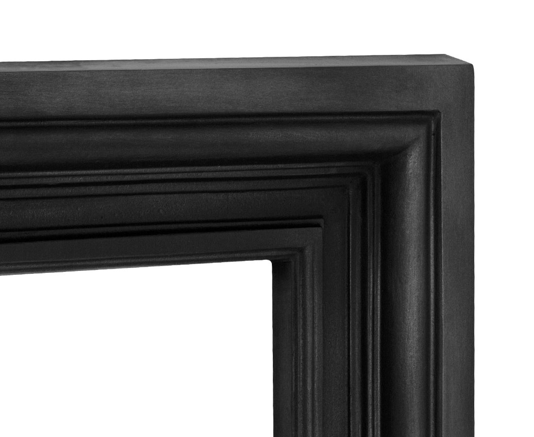 Carron Loxley Black Cast Iron Fireplace Surround Rx321 Rx321