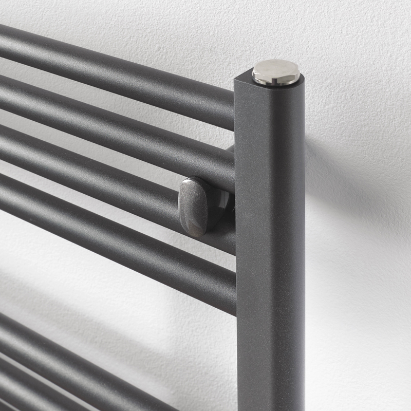 Rads 2 Rails Brompton Graphite Towel Rail 858mm x 628mm BRGR086060