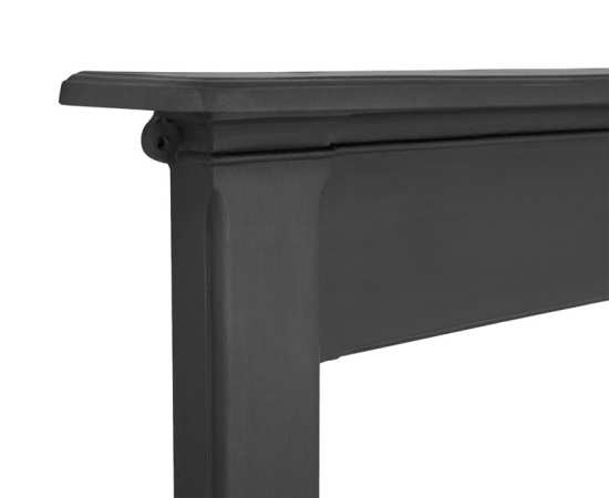 Carron Alice Black Cast Iron Fireplace Surround RX256 #3