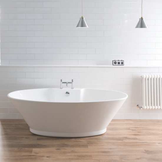 BC Designs Chalice Major 1780 x 935 Double Ended Bath BAS015 #3
