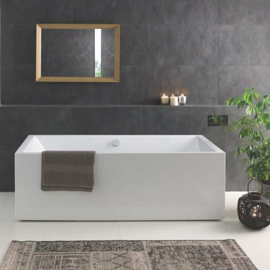 BC Designs Parama 1800 x 800 Double Ended Freestanding Bath BAS030 #3