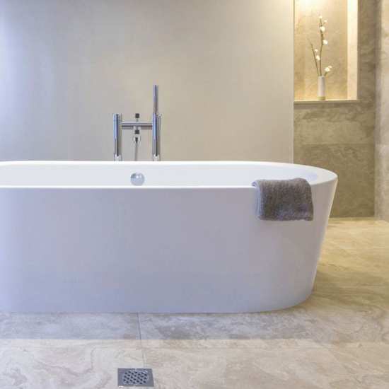 BC Designs Plazia Double Ended Freestanding Bath 1780 x 800 BAS040 #3