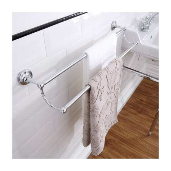BC Designs Victrion Double Towel Rail CMA025 #2