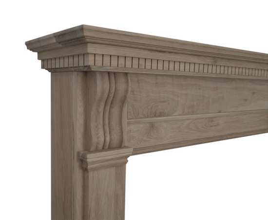 Carron Corbel Unwaxed Solid Oak Fireplace Surround SMC173 #3
