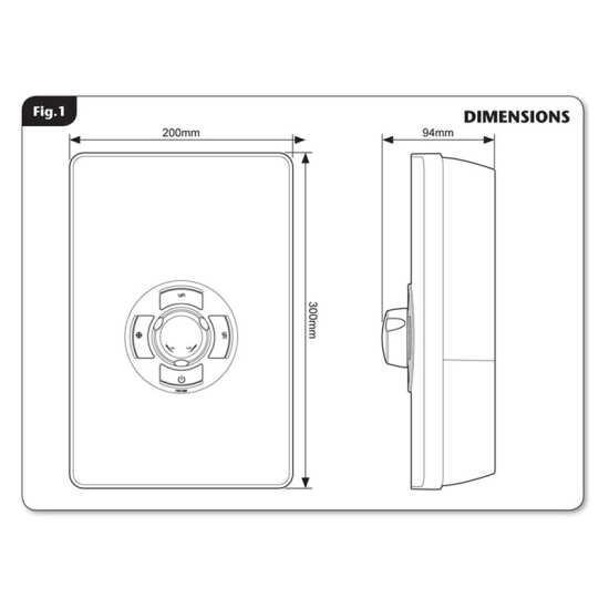 Triton Aspirante 9.5kW Electric Shower DICE0034 #2
