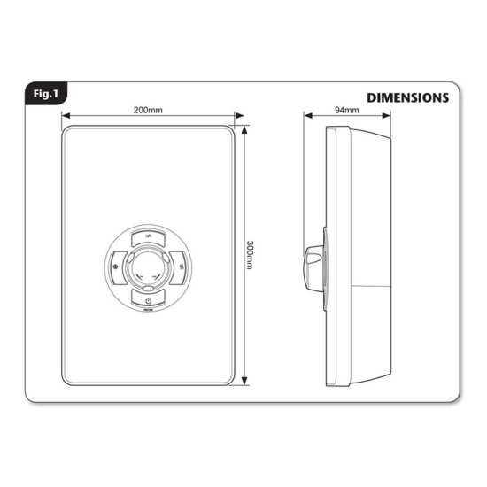 Triton Aspirante 8.5 kW Electric Shower DICE0036 #2