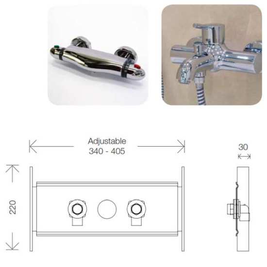 Easi Plan Double Outlet Fitting Plate #2