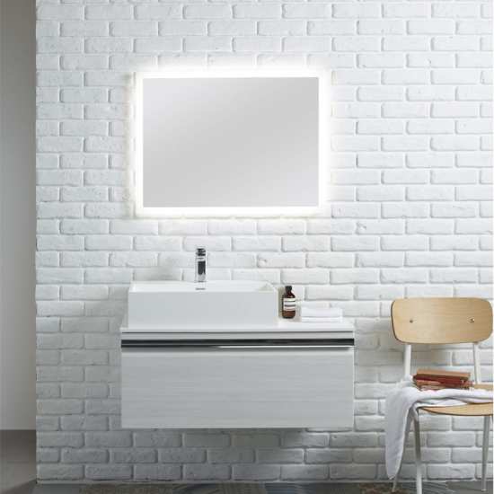 Roper Rhodes Pursuit 600 White Gloss Vanity Unit and Worktop PUR600W SSW6042 #4