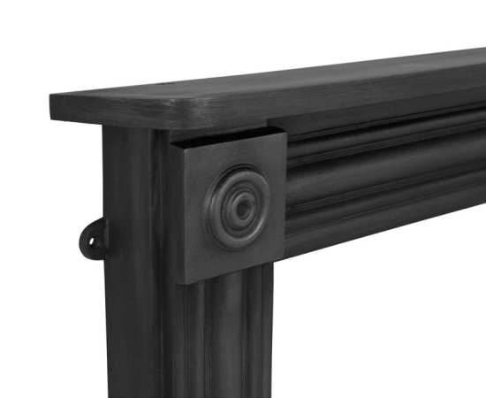 Carron Regent Black Cast Iron Fireplace Surround RX255 #3