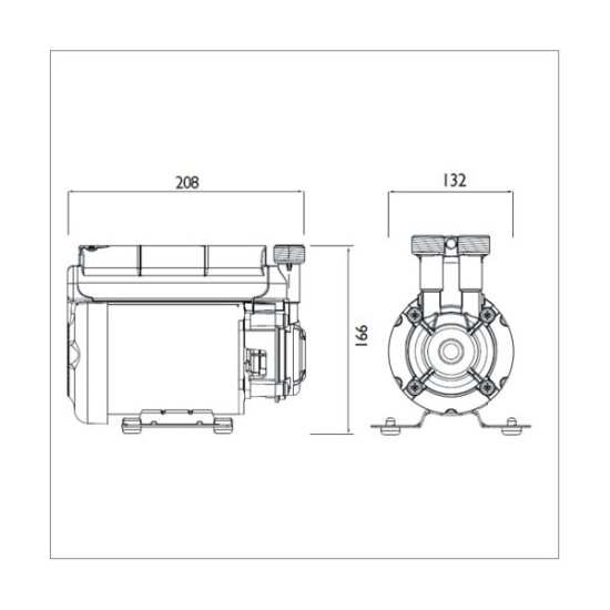 Bristan 2 Bar Single ST PUMP20SG #2
