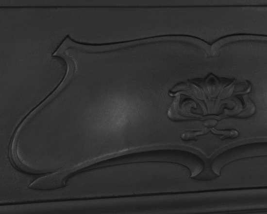 Carron Verona Black Cast Iron Combination Fireplace RX246 #3