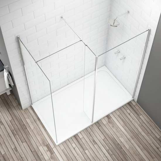 Merlyn Vivid 8mm 1200 Wetroom Shower Panel DIEW1208 #6