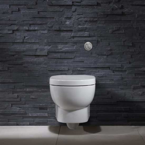 Roper Rhodes Zest Wall Hung WC with Soft Close Seat and Cover ZWHPAN50 ZSCTS50 #3