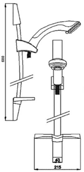 Nuie Luxury Slide Rail Kit A3273A #2