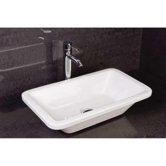 RAK Chameleon Over Counter Washbasin 560 x 325 CM0101AWHA #2