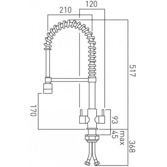 Vado Vibe Professional Sink Mixer Tap #2