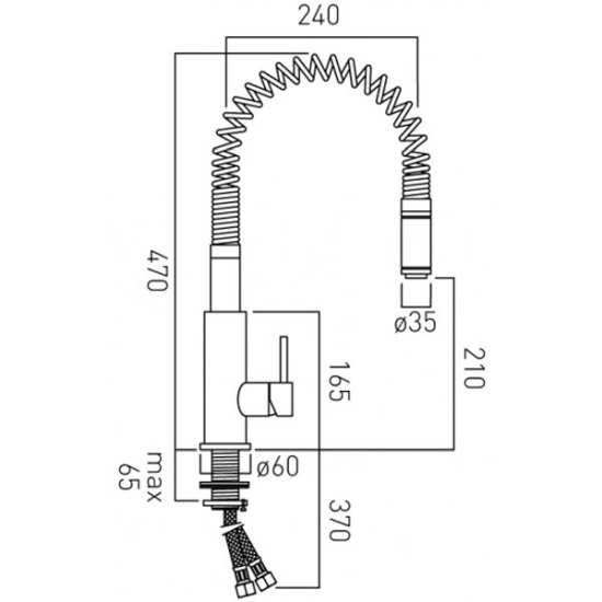 Vado Eli Sink Mixer Tap #2