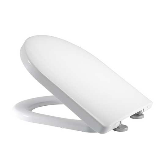 Roper Rhodes Define Top Fix D Shape Soft Close Toilet Seat White #2