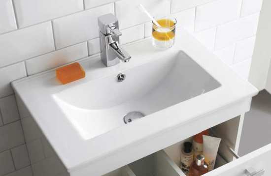 Nuie Eden Floor Standing 800mm Cabinet and Basin 2 VTMW800 #3