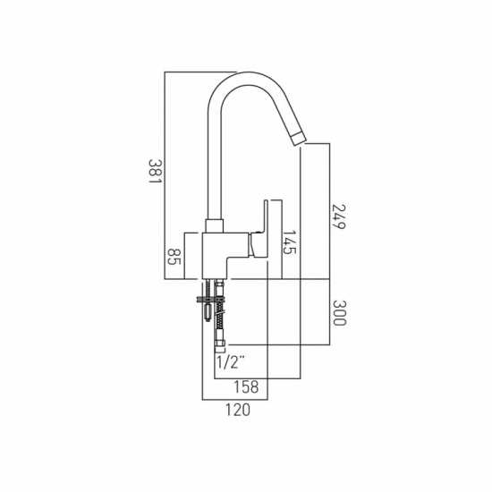 Vado Life Sink Mixer Tap #2