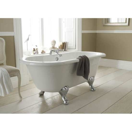 Hudson Reed Kingsbury Freestanding Bath Deacon Leg Set (1500mm) RL1501M1 #4
