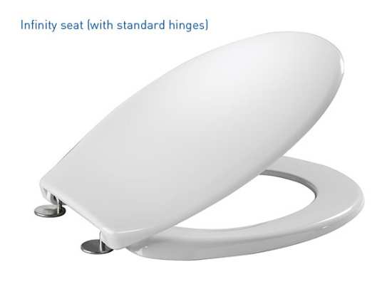 Roper Rhodes Infinity Toilet Seat White #2