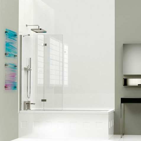 Kudos Inspire 6mm Two Panel In Fold Bath Screen #3