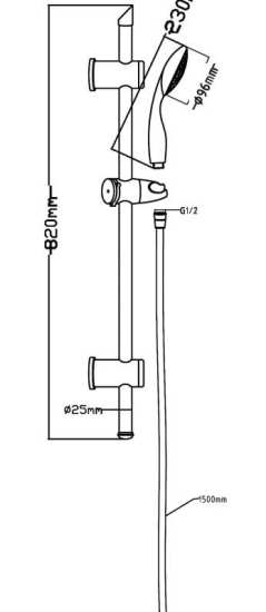 Nuie Slide Rail Kit JTY004 #2