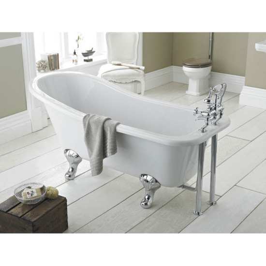 Hudson Reed Brockley Freestanding Bath Pride Leg Set (1700mm) RL1690C2 #4