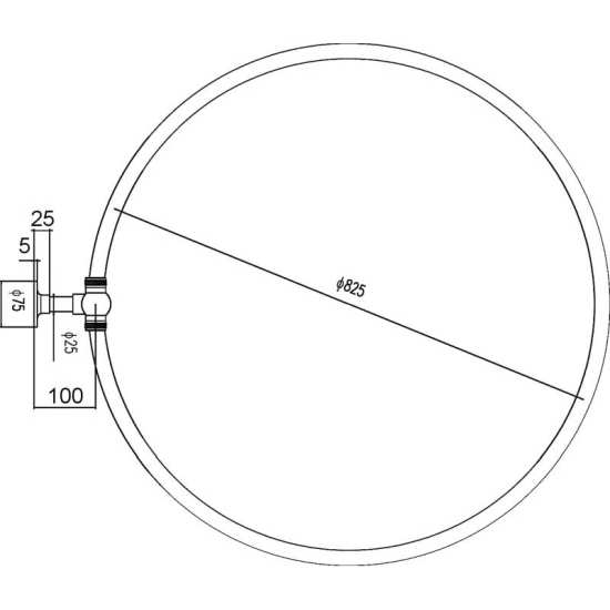 Nuie Shower Ring LA386 #2