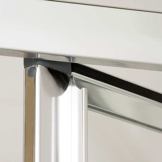 Lakes Classic Framed Bi Fold Shower Door 1000mm #3