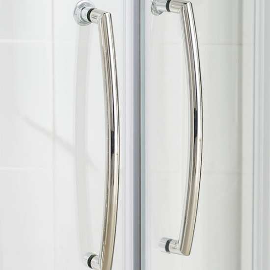 Lakes Classic OFFSET Quadrant+ Shower Enclosure 1000 x 800mm CLR100S