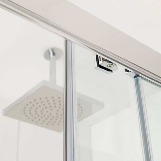 Lakes Coastline Talsi Slider Shower Door 1400mm #2